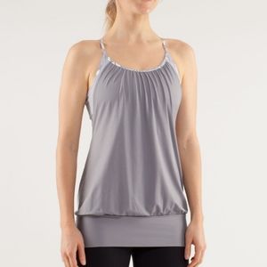 Lululemon No Limits Tank in Fossil